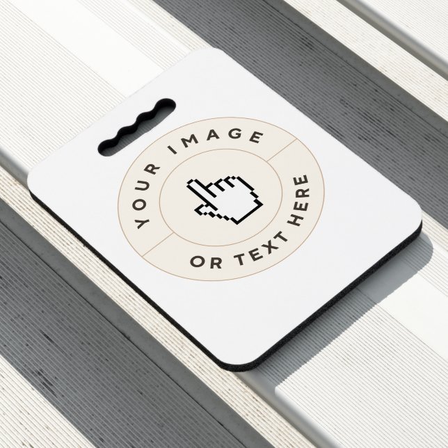 Stadium Seat Cushion - Custom (add image/text) (In Situ)