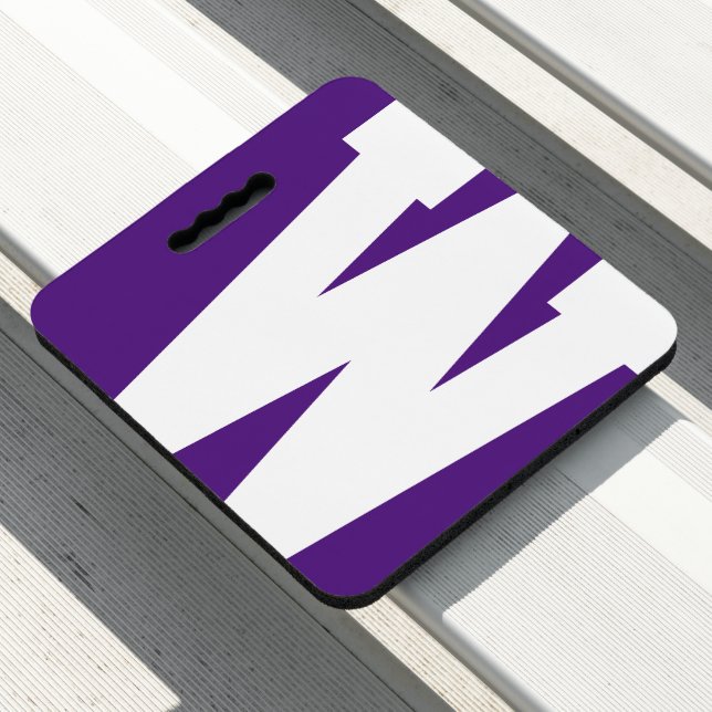 Stadium Seat Cushion-Custom Letter Cushion (In Situ)