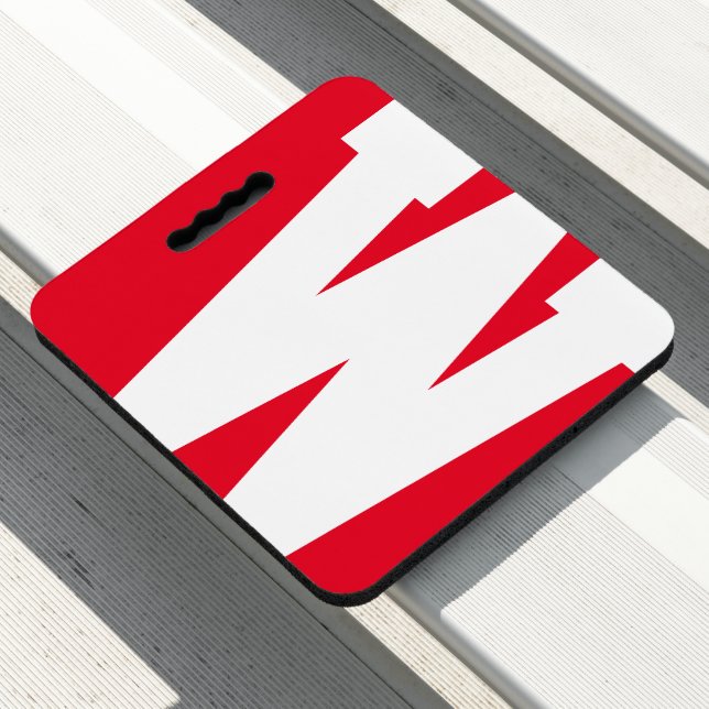 Stadium Seat Cushion-Custom Letter Cushion (In Situ)