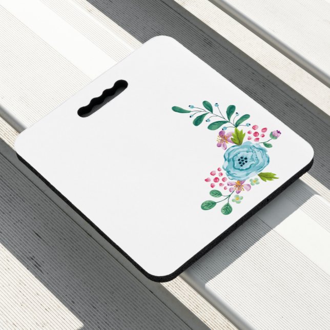 Stadium Seat Cushion Floral (In Situ)