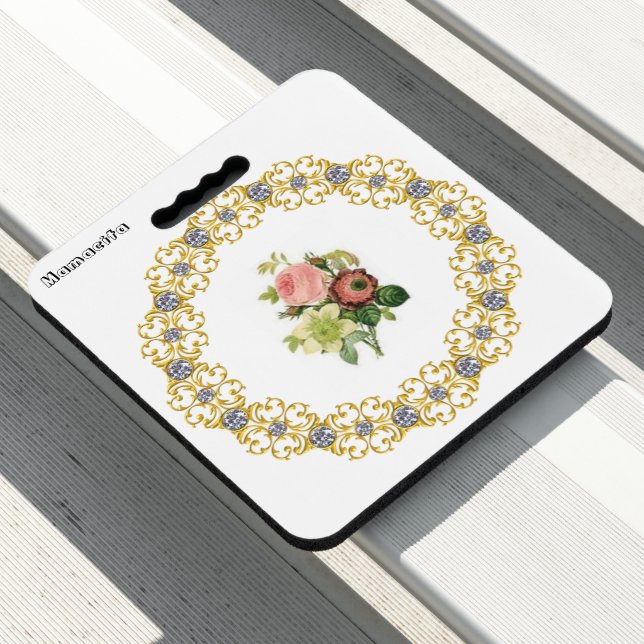 Stadium Seat Cushion Floral Mamacita (In Situ)
