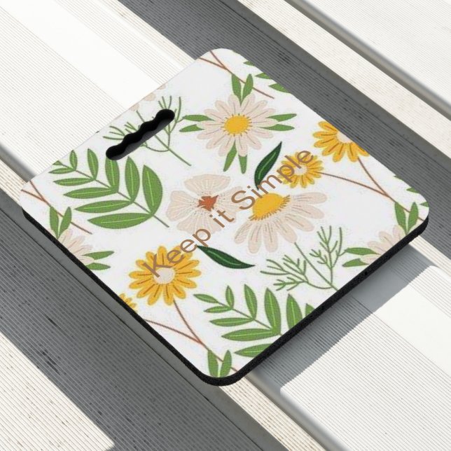 Stadium Seat Cushion Keep it Simple Floral (In Situ)