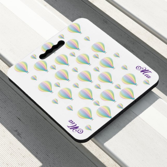 Stadium Seat Cushion Parachute (In Situ)