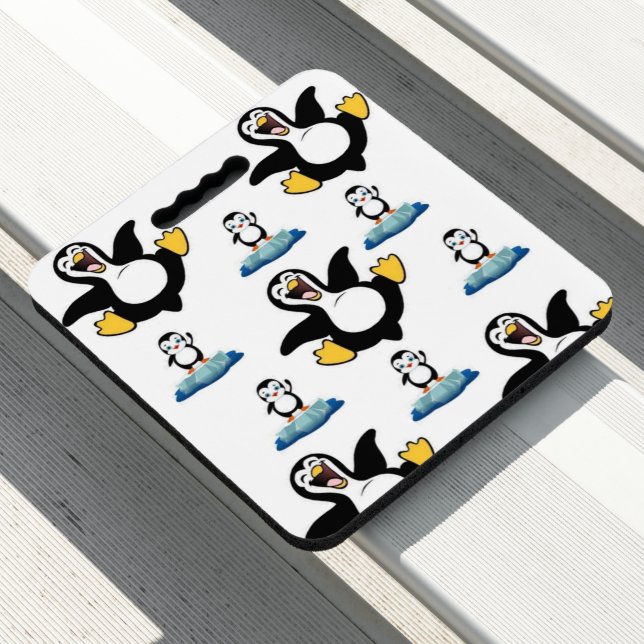 Stadium Seat Cushion Penguins (In Situ)