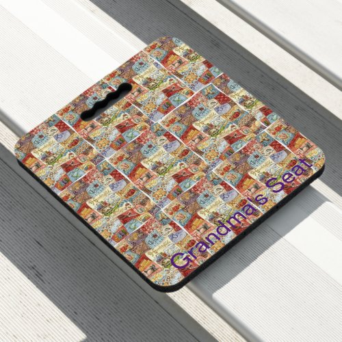 Stadium Seat Cushion Vintage Sewing Pattern