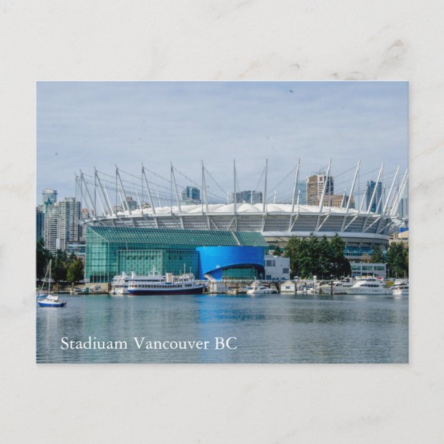 Stadium Vancouver British Columbia Postcard (Front)