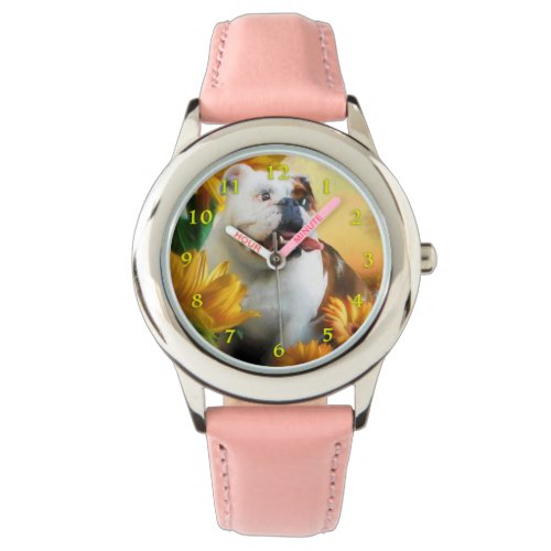 Stafashire Bull Terrier Smile Ambassador Watch