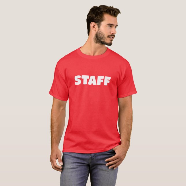 STAFF 2-Sided Men's T-Shirt (Front Full)