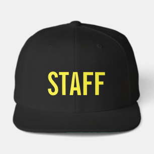 Staff Baseball Cap Professional Team Clothing