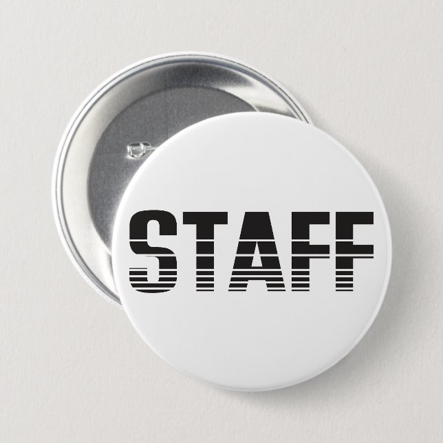 Staff Button (Front & Back)