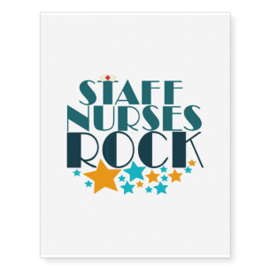 Staff Nurses Rock Temporary Tattoos