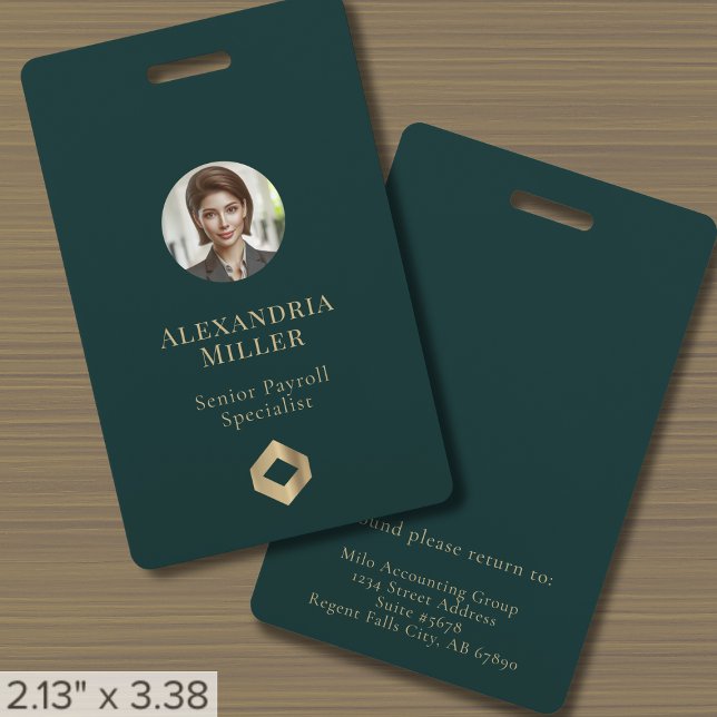 Staff Photo ID Luxury Brand Badge (Creator Uploaded)