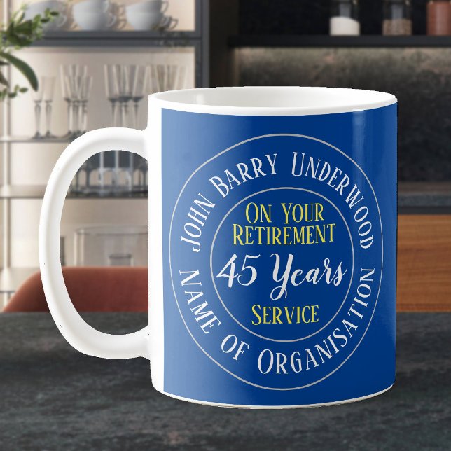 Staff Retiring from Work. Employee Retirement Coffee Mug (Creator Uploaded)