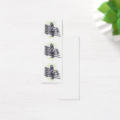 staff treble cleft music note design bookmark (Desk)
