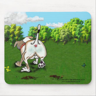 STAFFIE SMILES - Bottoms up! Mouse mat