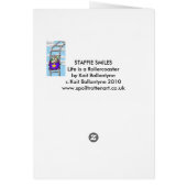 STAFFIE SMILES - Life is a Rollercoaster Cards (Back)