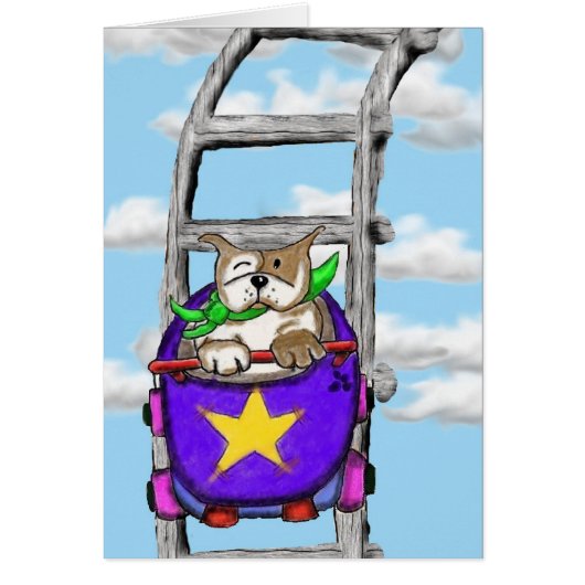 STAFFIE SMILES - Life is a Rollercoaster Cards (Front)