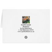 Staffie Smiles - Skater Boy Cards (Back Horizontal)