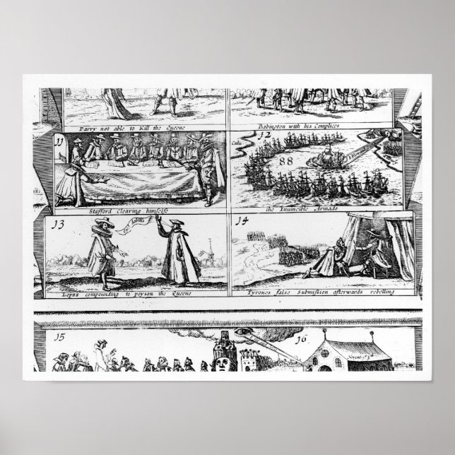 Stafford Clearing Himself, the Invincible Poster (Front)