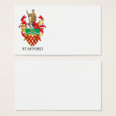Stafford coat of arms (Front & Back)