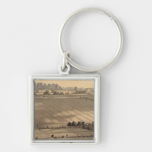 Stafford Forge Cranberry Plantation, West Creek Keychain (Front)