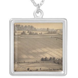 Stafford Forge Cranberry Plantation, West Creek Silver Plated Necklace