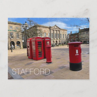 Stafford Holiday Postcard