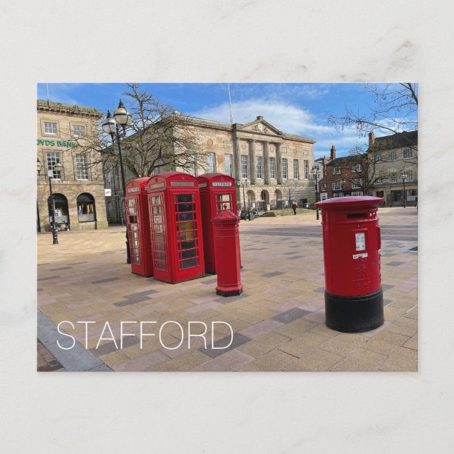 Stafford Holiday Postcard (Front)
