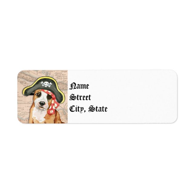 Stafford Pirate Label (Front)