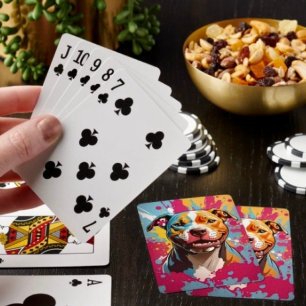 Staffordshire Birthday Fun Poker Cards