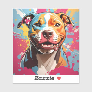 Staffordshire Birthday Fun Sticker