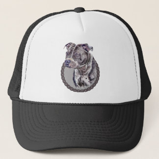 Staffordshire Bull Terrier 001 Trucker Hat