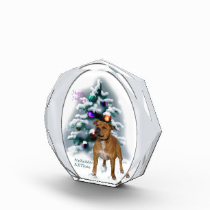 Staffordshire Bull Terrier Christmas Award