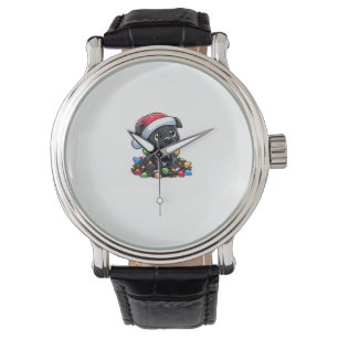 Staffordshire Bull Terrier Christmas Lights Dog Fu Watch
