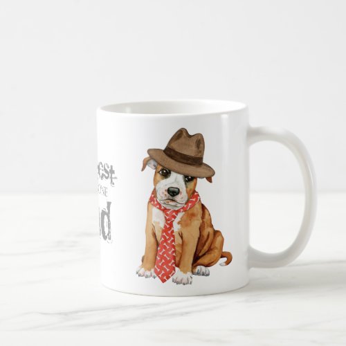 Staffordshire Bull Terrier Dad Coffee Mug