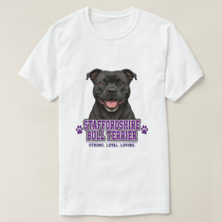 🐾 Staffordshire Bull Terrier Family Pride 🐾 T-Shirt