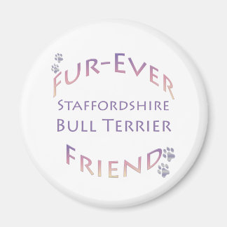 Staffordshire Bull Terrier Furever Friend Magnet
