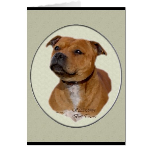 Staffordshire Bull Terrier Gifts (Front)
