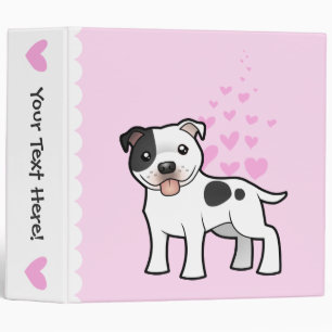 Staffordshire Bull Terrier Love Binder
