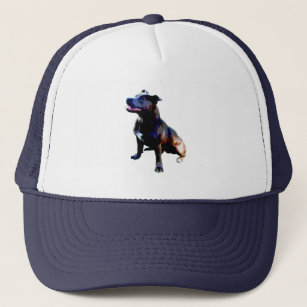 Staffordshire Bull Terrier Painted,  Trucker Hat