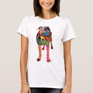 Staffordshire Bull Terrier - Patchwork T-Shirt