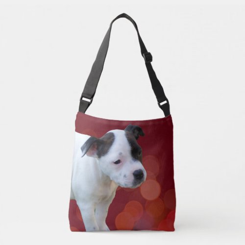 Staffordshire Bull Terrier Puppy Crossbody Bag