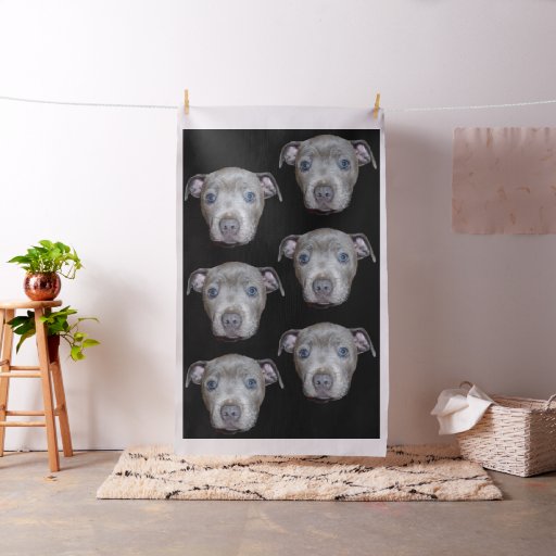 Staffordshire Bull Terrier Puppy, Fabric