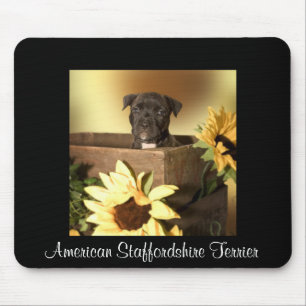 Staffordshire Bull Terrier Puppy Mouspad Mouse Pad