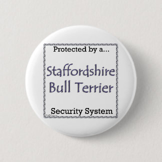 Staffordshire Bull Terrier Securit... - Button