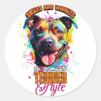 Staffordshire Bull Terrier sticker