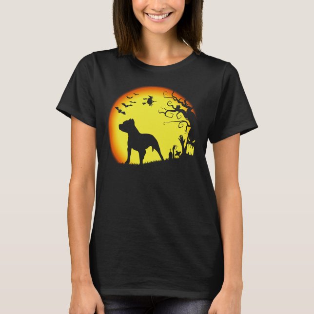 Staffordshire Bull Terrier T-Shirt (Front)