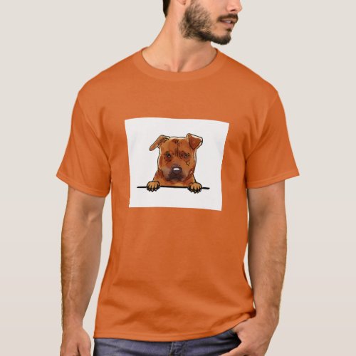 Staffordshire bull terrier  T_Shirt