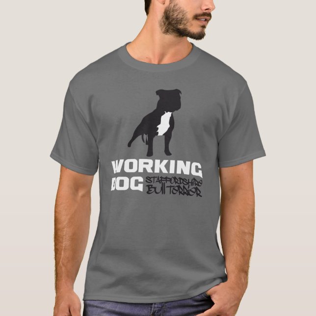Staffordshire Bull terrier T-Shirt (Front)