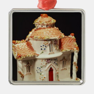 Staffordshire cottage, c. 1860 metal ornament